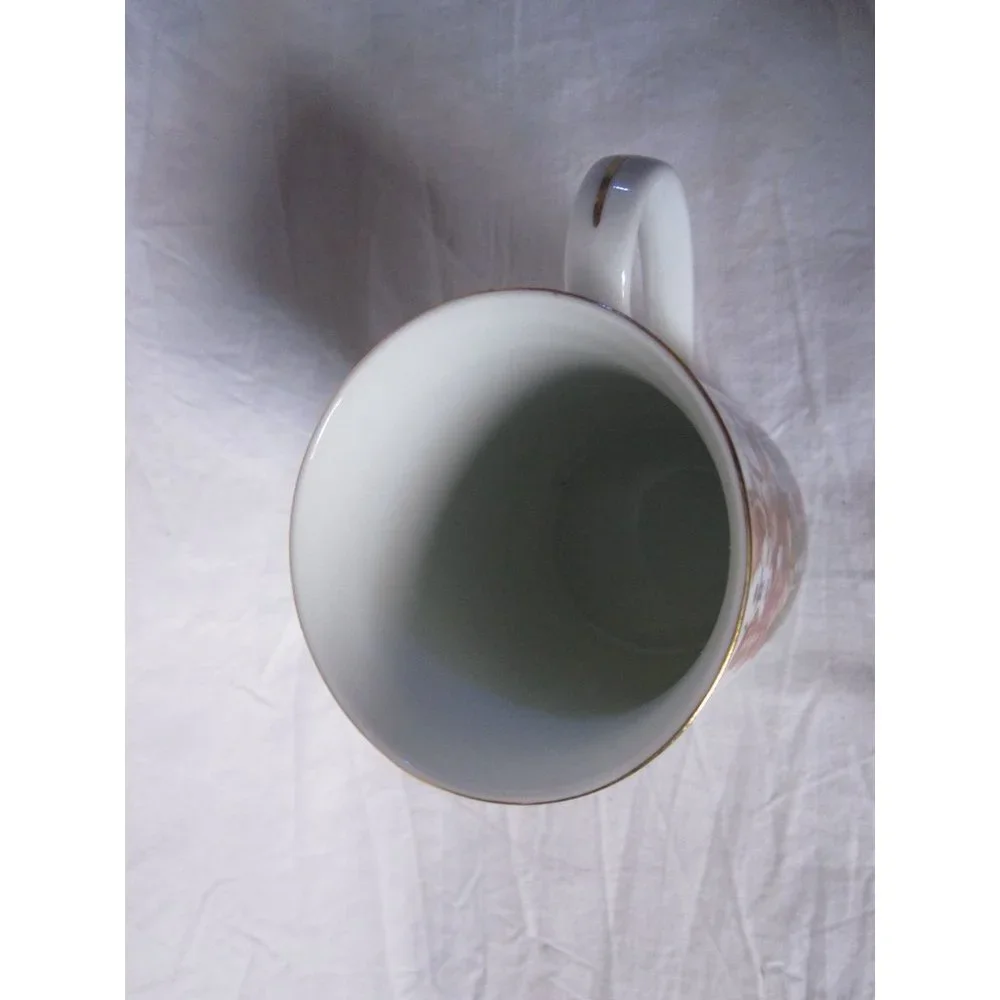 Collectible Norman Rockwell‎ The Toymaker Coffee Cup/Mug 1982 Gold Rimmed Seal!